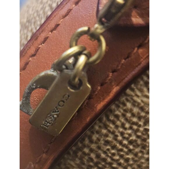 Limited Edition Coach Monogram Shearling-Lined Winter Boots Size 6B, Tan/Brown - Picture 8 of 12